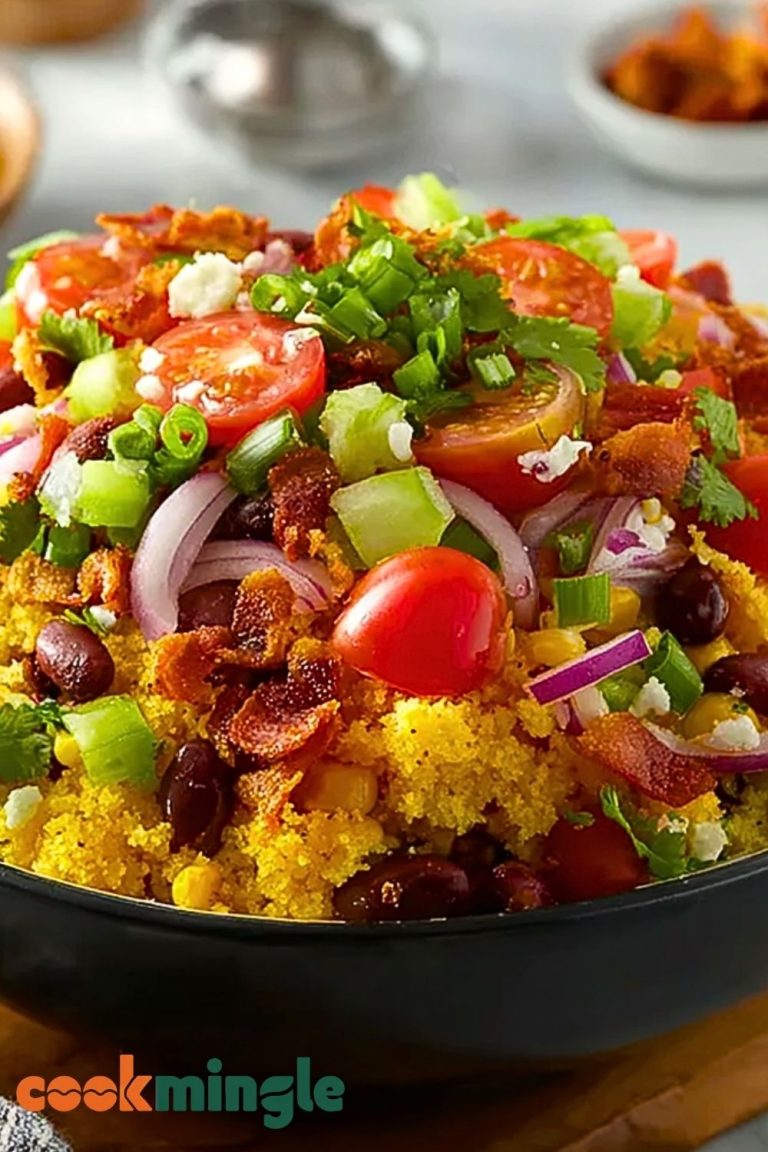 Chili Cornbread Salad