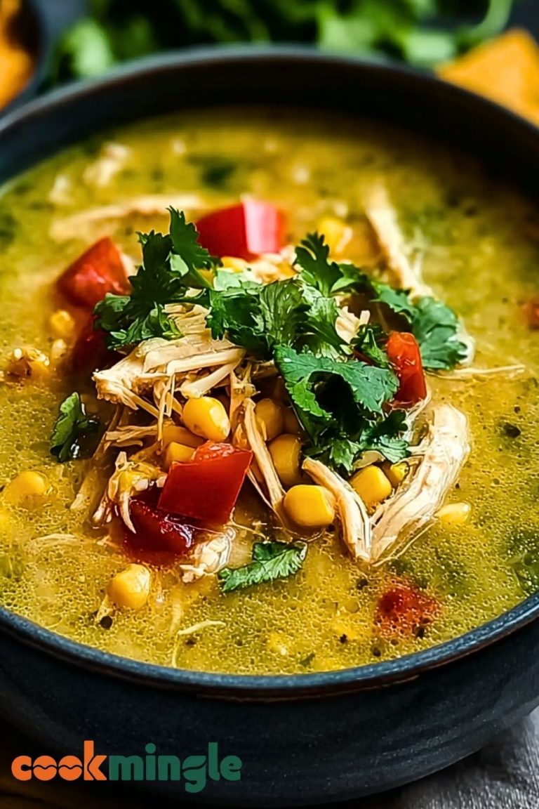 Crock Pot Green Enchilada Chicken Soup