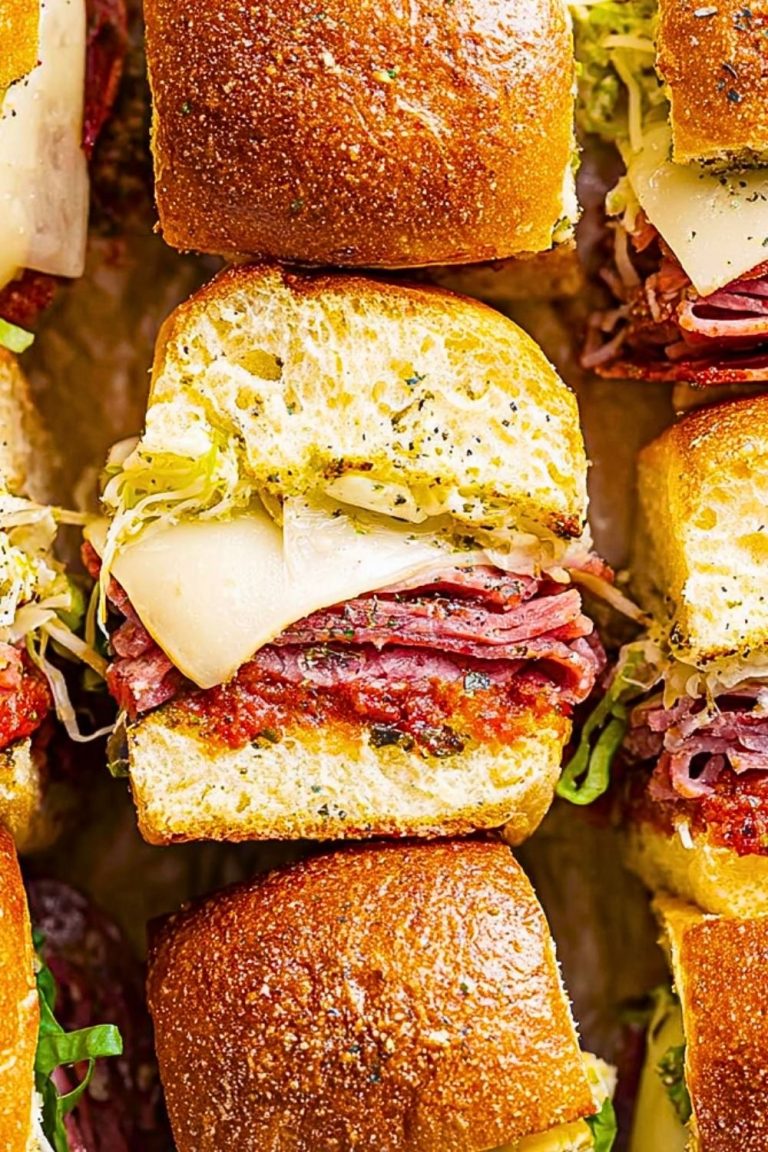 Easy Italian Sliders