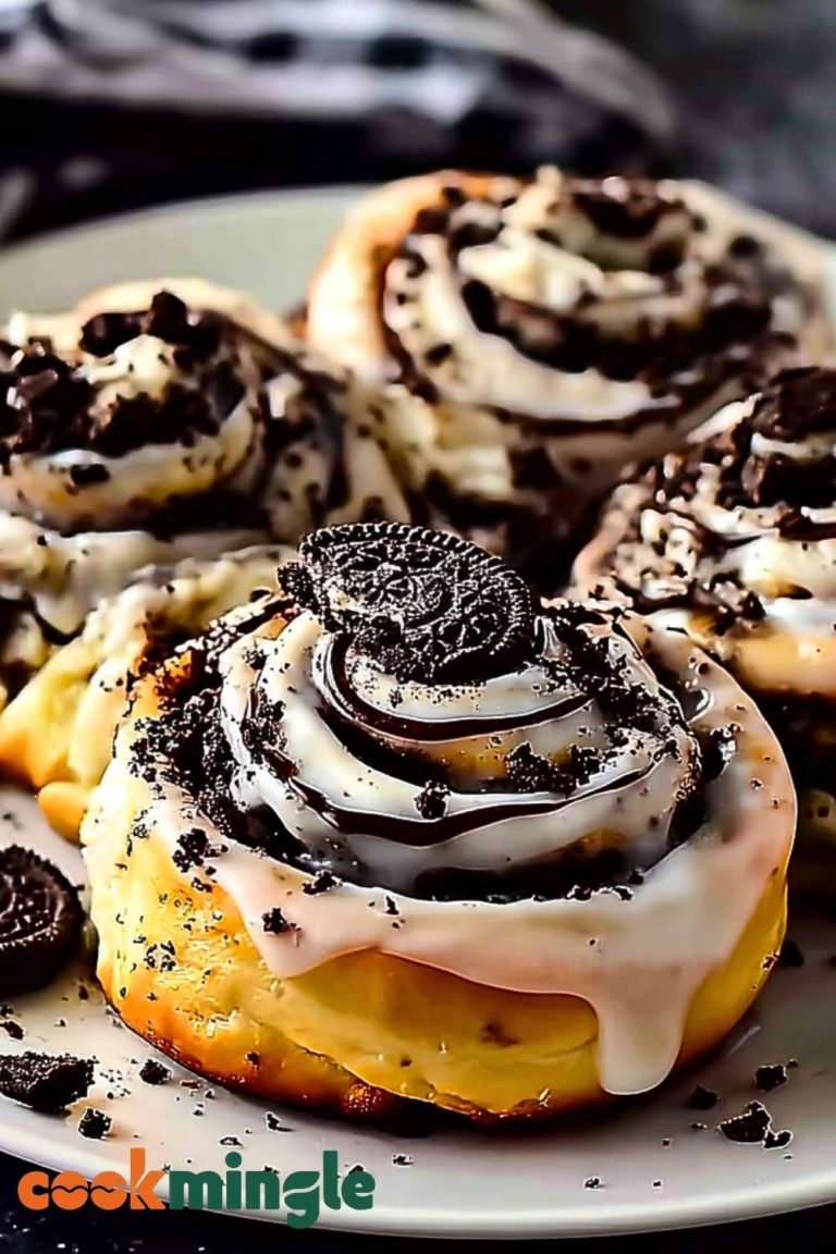 Oreo Stuffed Cinnamon Rolls