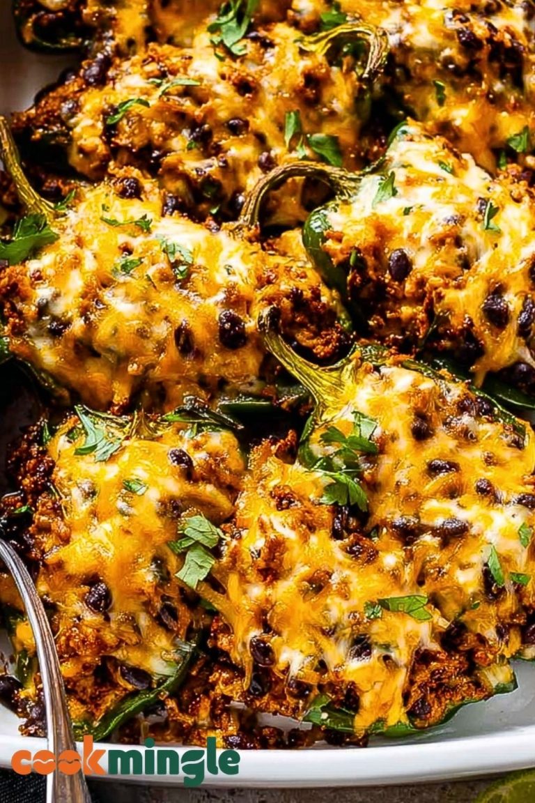 Stuffed Poblano Peppers